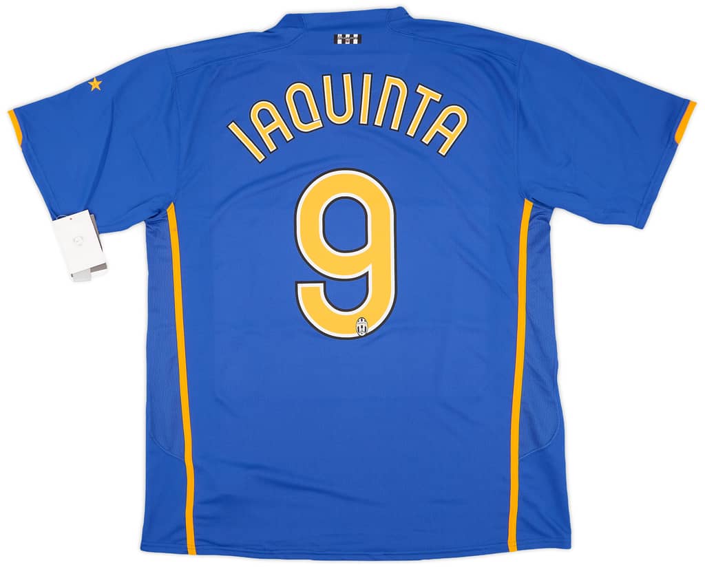 2007-08 Juventus Away Shirt Iaquinta #9 (XL)