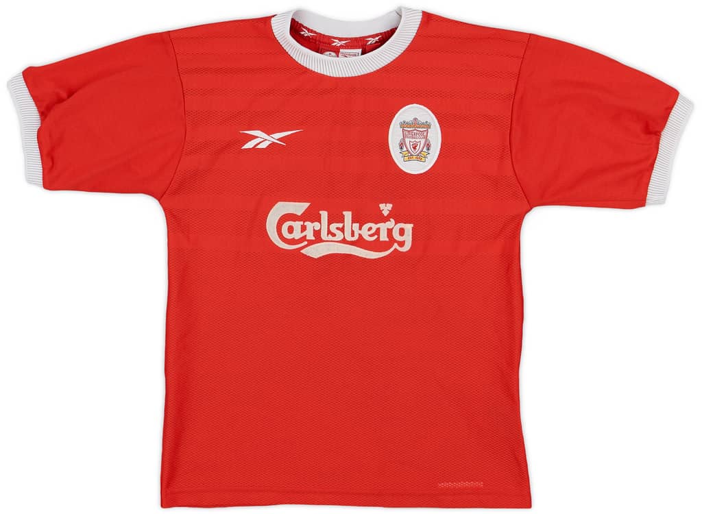 1998-00 Liverpool Home Shirt - 6/10 - (M.Boys)