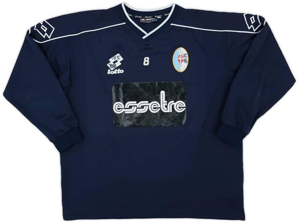 1996-97 Treviso Lotto Player Issue Training L/S Shirt #8 - 5/10 - (XL)
