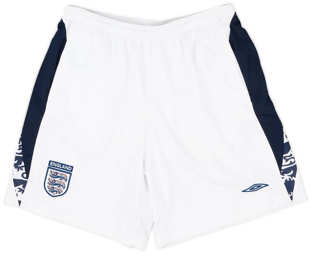 2007-09 England Umbro Training Shorts - 6/10 - (XL)