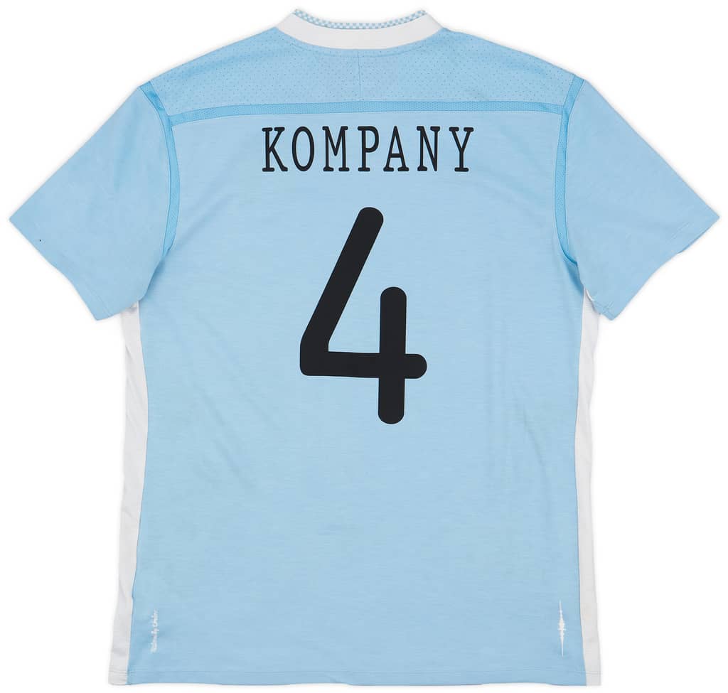 2011-12 Manchester City Home Shirt Kompany #4 - 5/10 - (L)