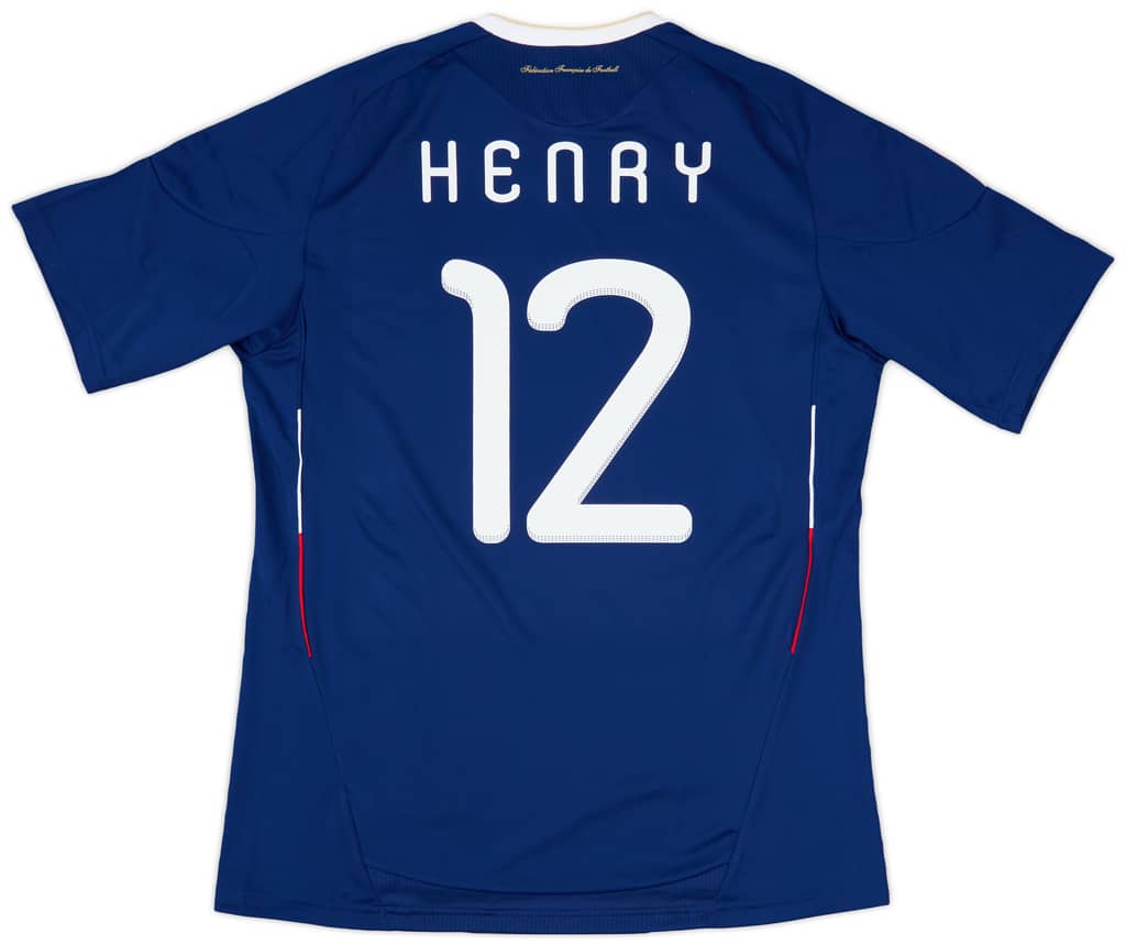 2009-10 France Home Shirt Henry #12 (L)