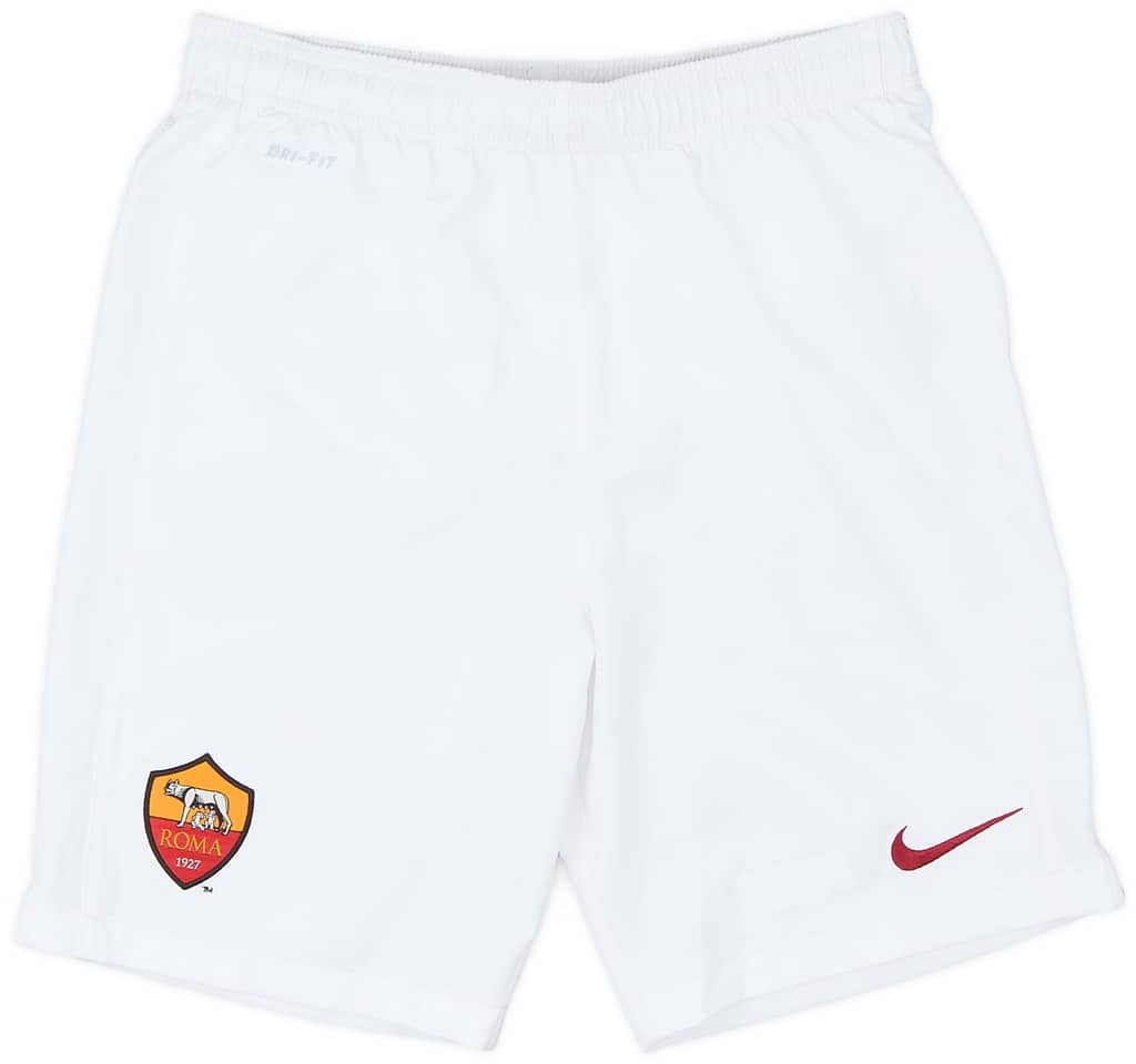 2014-15 Roma Home Shorts - 9/10 - (L.Boys)