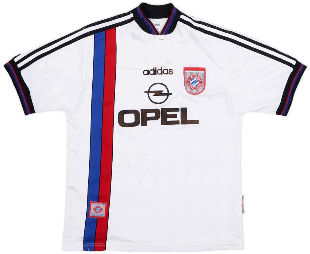 1996-98 Bayern Munich Away Shirt - 5/10 - (XL.Boys)