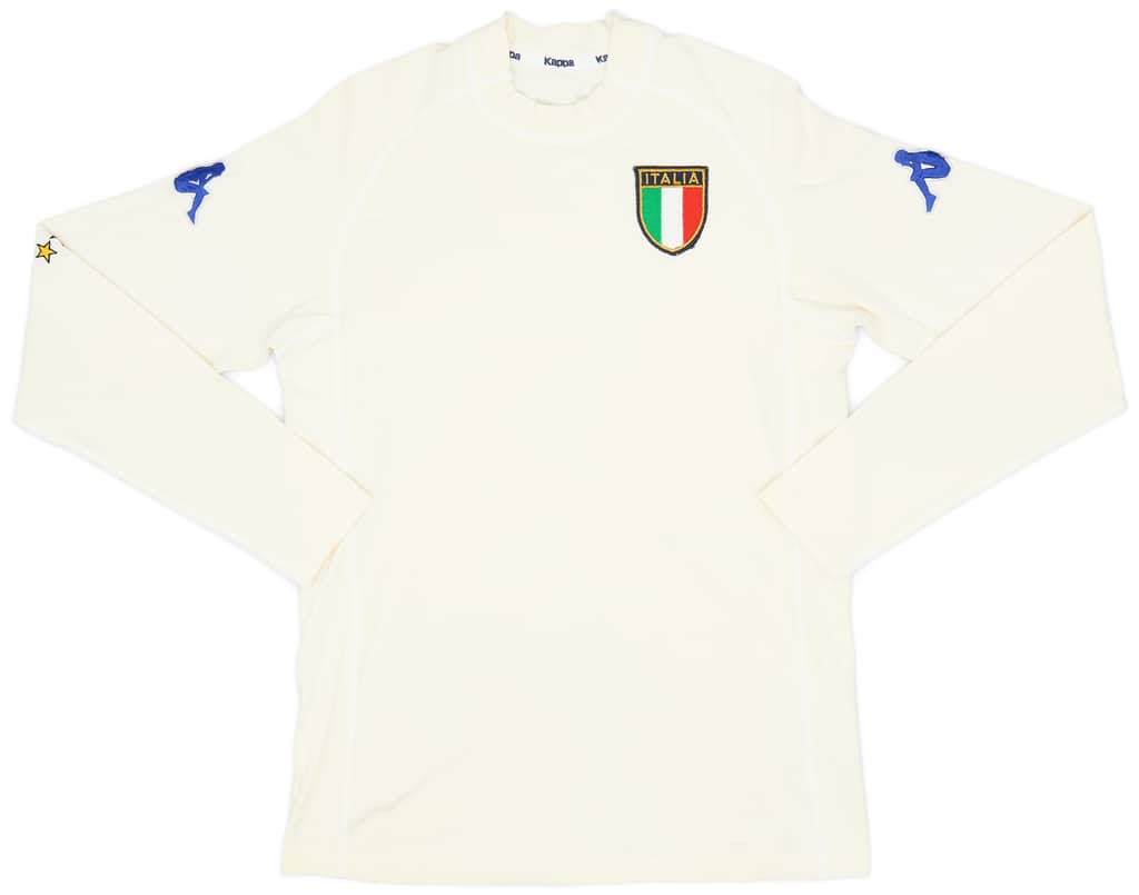 2000-01 Italy Away L/S Shirt - 8/10 - (M)
