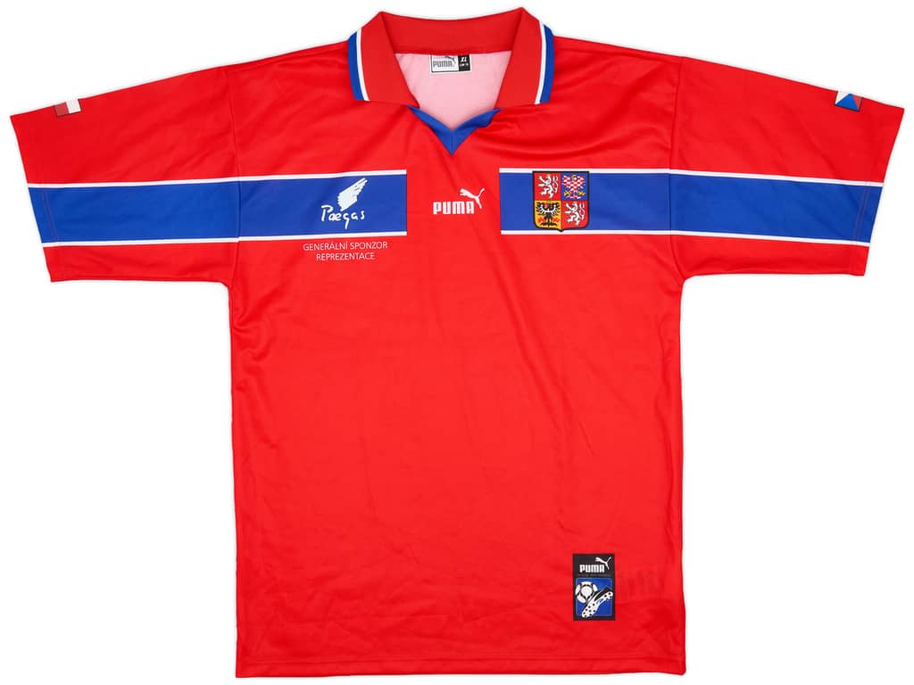 1998-00 Czech Republic Basic Home Shirt - 8/10 - (XL)