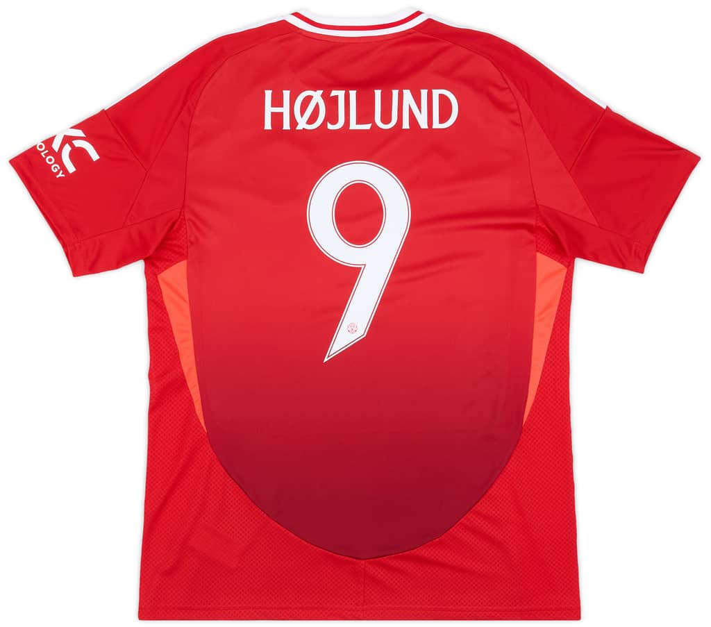 2024-25 Manchester United Home Shirt Hojlund #9