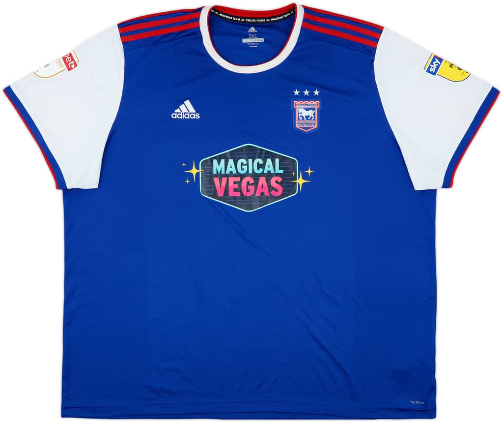 2018-19 Ipswich Home Shirt - 7/10 - (3XL)