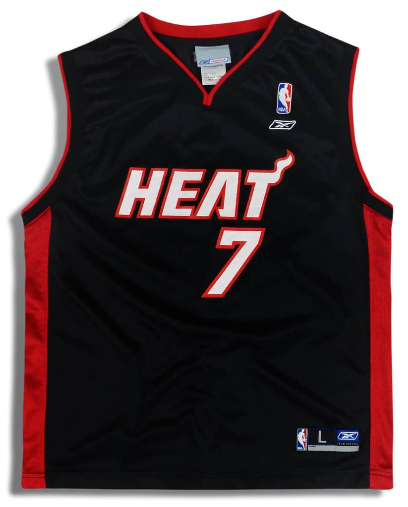 2003-04 Miami Heat Odom #7 Reebok Jersey (Away) Y