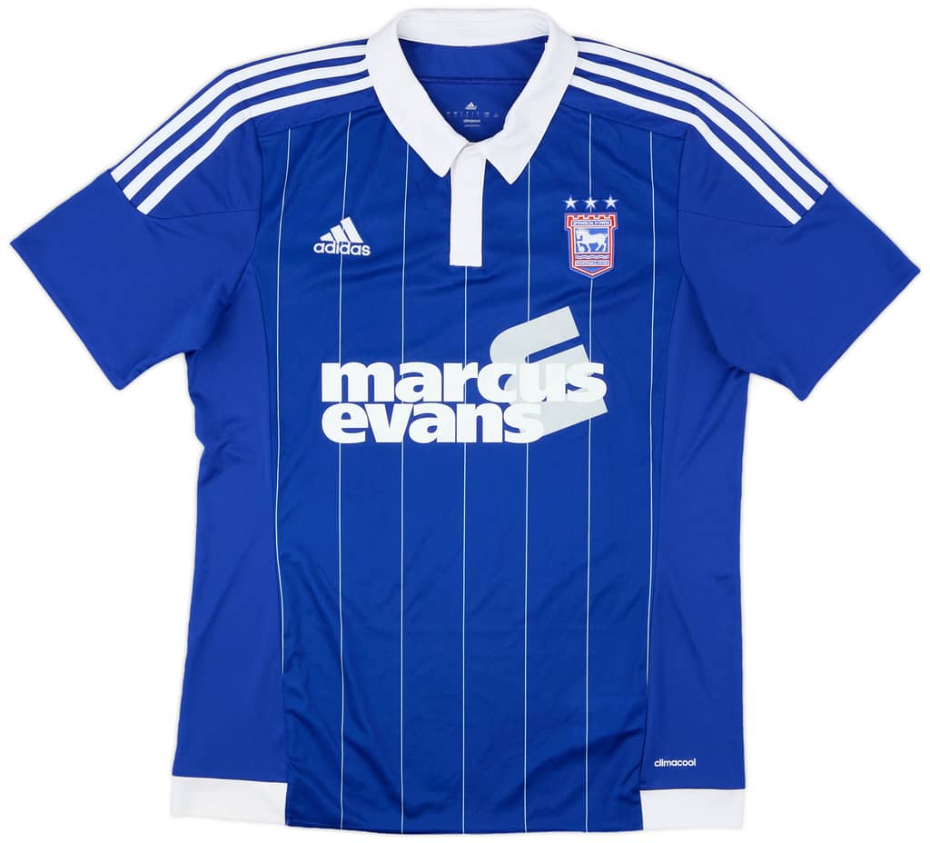 2015-16 Ipswich Home Shirt - 9/10 - (L)