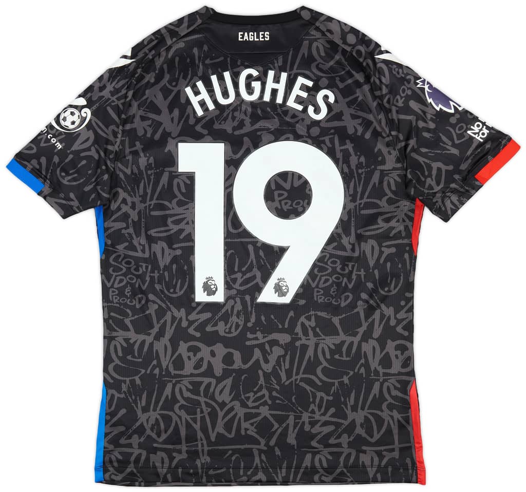 2023-24 Crystal Palace Match Issue Third Shirt Hughes #19