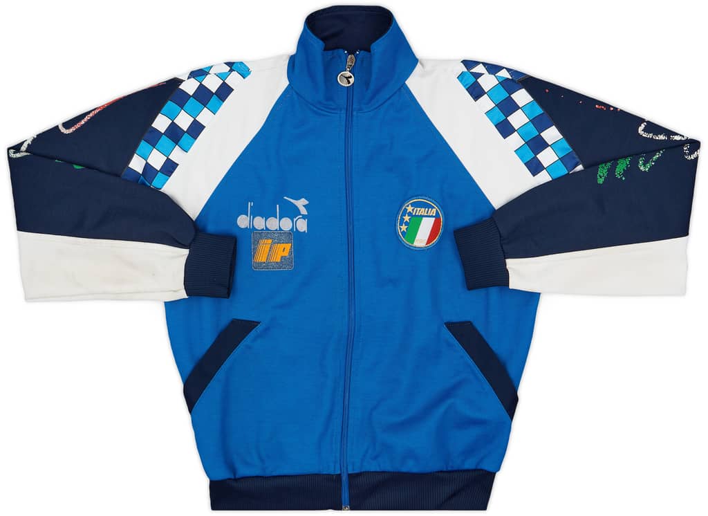 1990 Italy Diadora Track Jacket - 6/10 - (M)