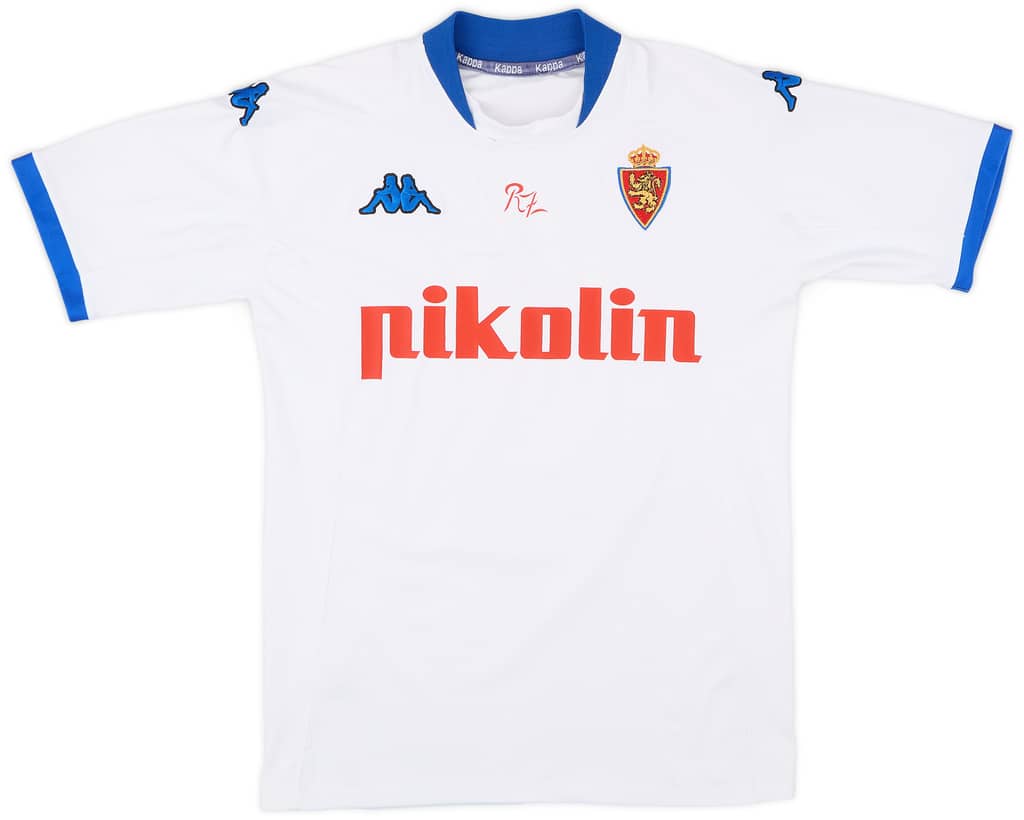 2001-03 Real Zaragoza Home Shirt - 8/10 - (M)