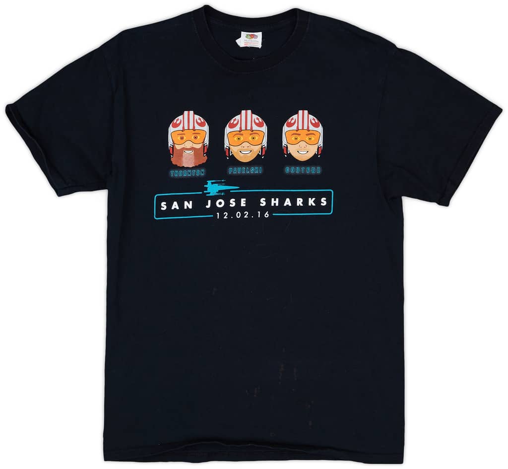 2016 San Jose Sharks Star Wars Night Tee - 6/10 - (M)