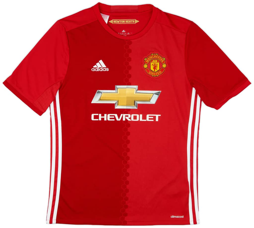 2016-17 Manchester United Home Shirt - 7/10 - (XL.Boys)