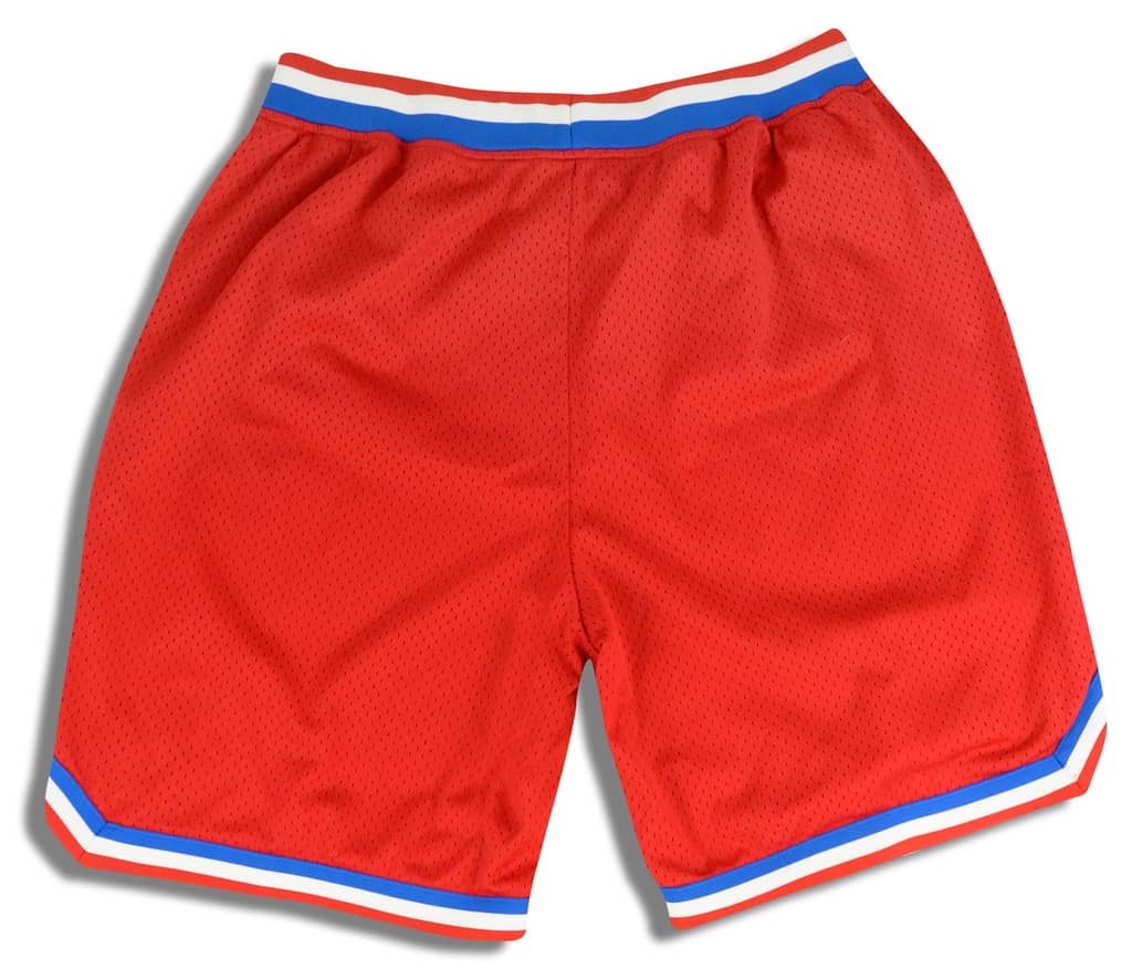 1982-83 Philadelphia 76ers Champion Hardwood Classics Swingman Shorts (Away) XXL