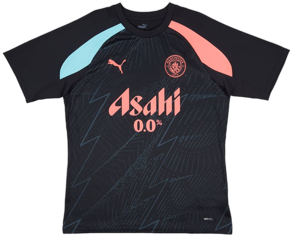 2023-24 Manchester City Player Issue Pre-Match Shirt - 7/10