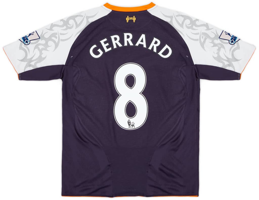 2012-13 Liverpool Third Shirt Gerrard #8 - 6/10 - (S)
