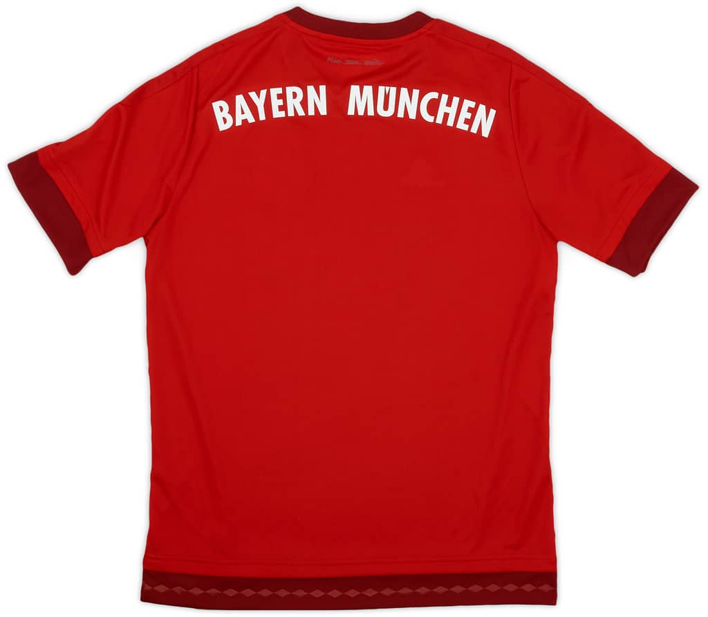 2015-16 Bayern Munich Home Shirt - 9/10 - (XL.Boys)