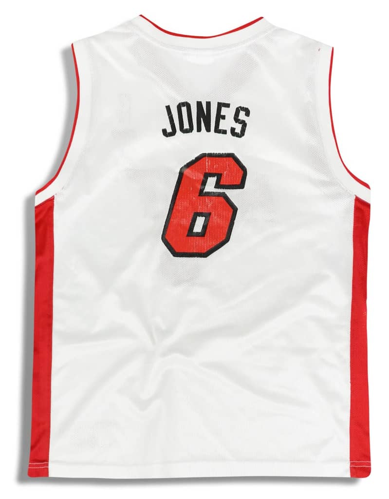 2002-05 Miami Heat Jones #6 Reebok Jersey (Home) Y