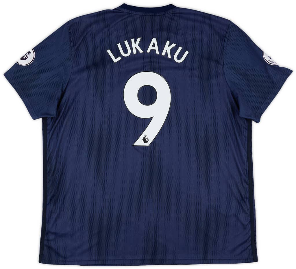 2018-19 Manchester United Third Shirt Lukaku #9 - 9/10 - (XXL)