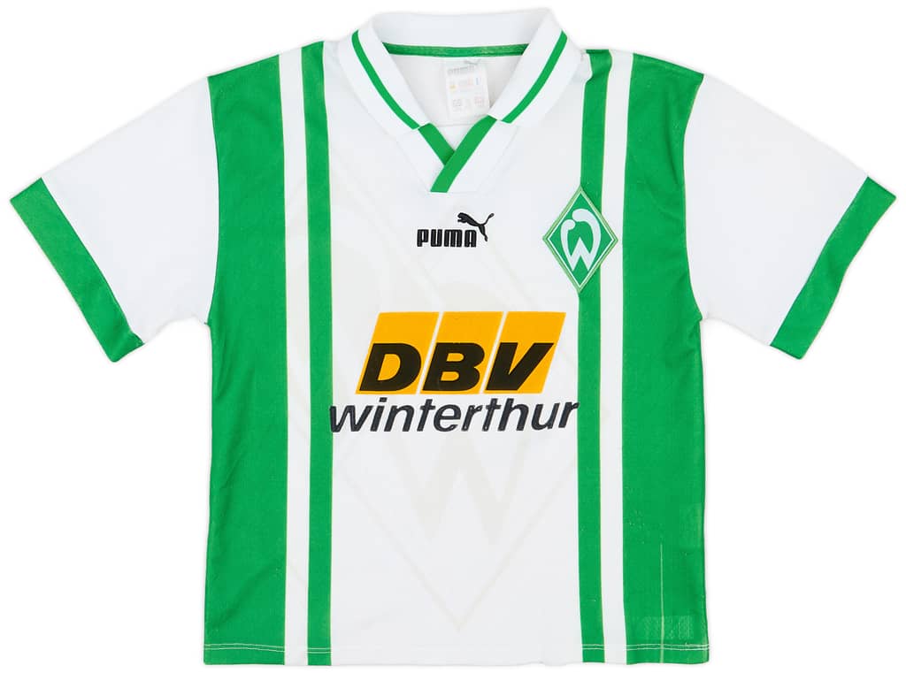 1996-97 Werder Bremen Home Shirt - 8/10 - (XXS)