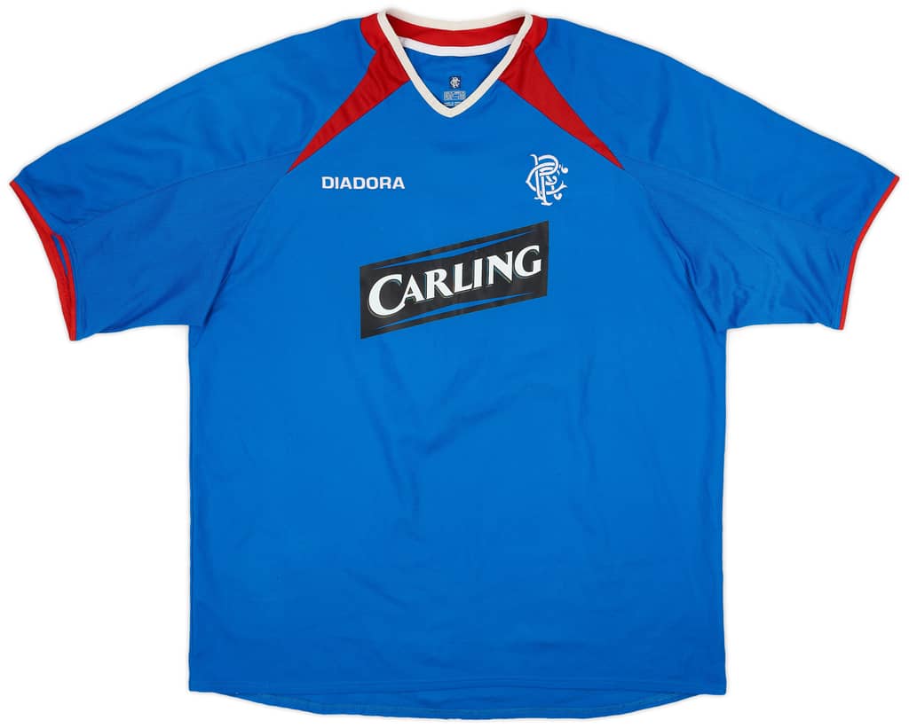 2003-05 Rangers Home Shirt - 7/10 - (XL)