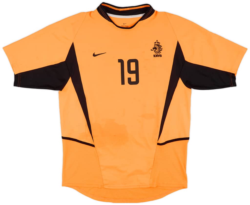 2002-04 Netherlands Home Shirt Robben #19 - 5/10 - (M)