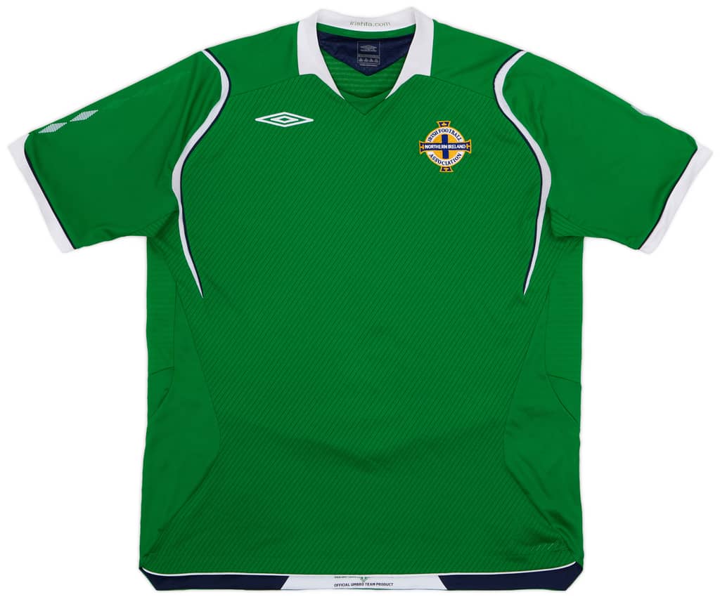 2008-10 Northern Ireland Home Shirt - 9/10 - (XL)