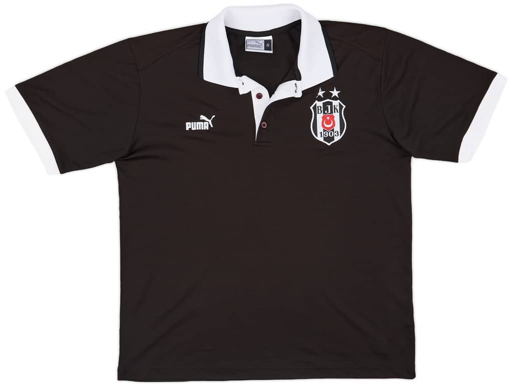 2002-03 Besiktas Puma Polo Shirt - 8/10 - (S)