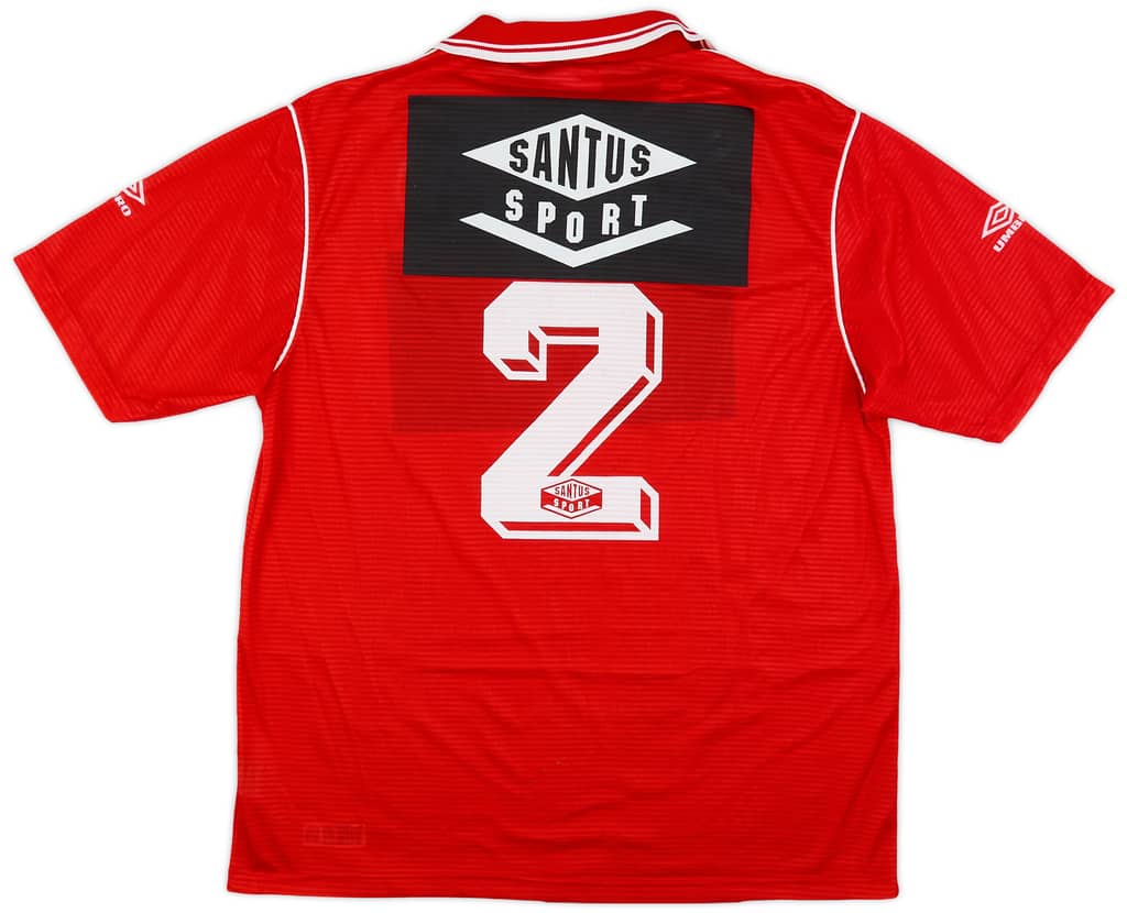 1991-93 Internacional Home Shirt #2 - 9/10 - (L)