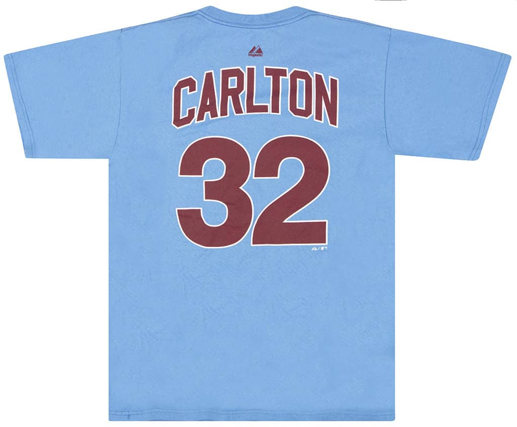 2010s Philadelphia Phillies Carlton #32 Majestic Tee M