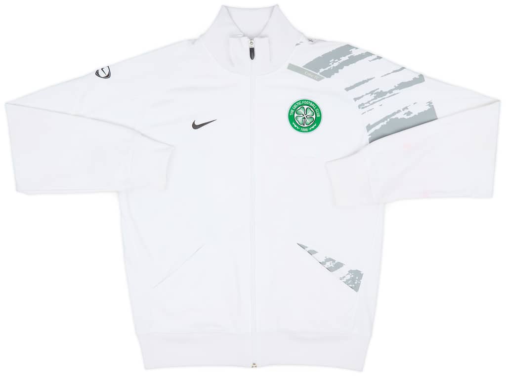 2007-08 Celtic Nike Track Jacket - 5/10 - (L)