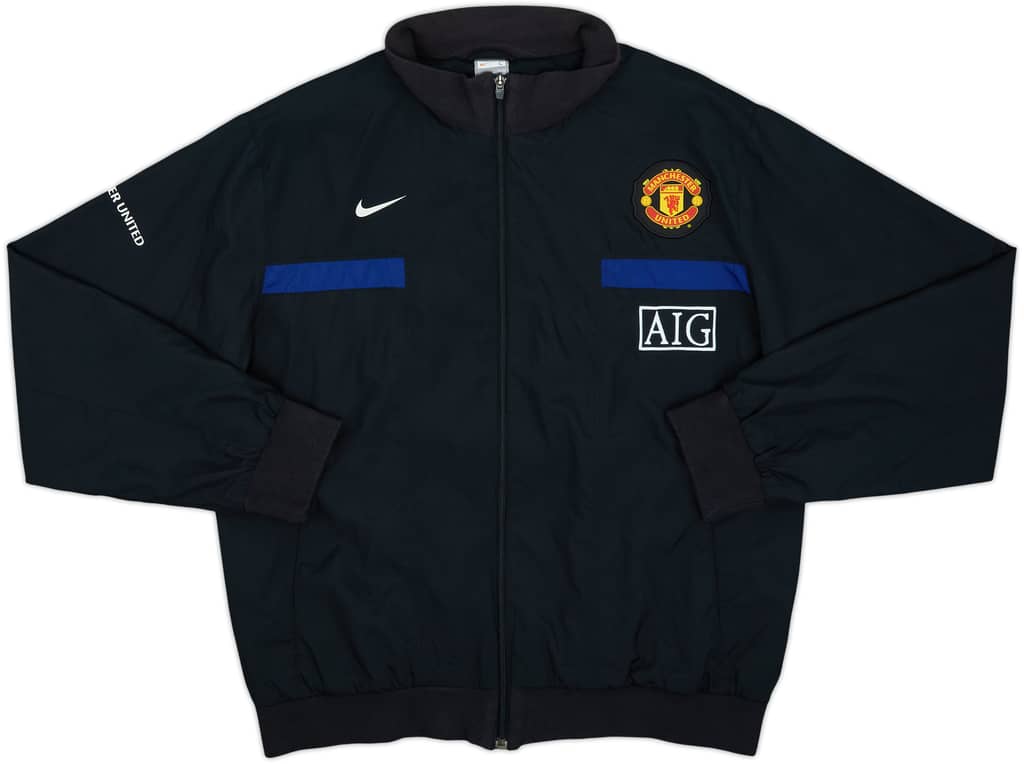 2009-10 Manchester United Nike Track Jacket - 8/10 - (L)