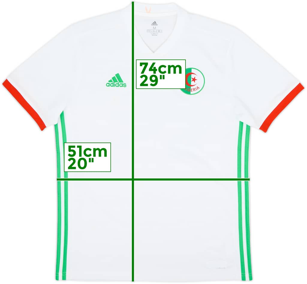 2018 Algeria Home Shirt - 7/10 - (M)