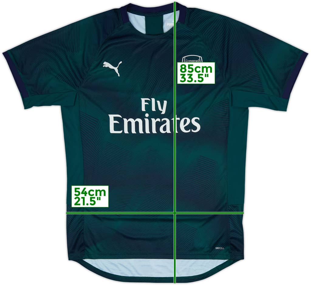 2018-19 Arsenal Puma Training Shirt - 9/10 - (XL)