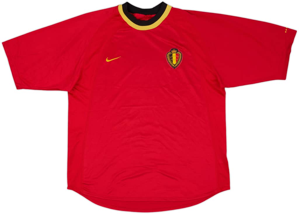 2000-02 Belgium Home Shirt - 8/10 - (M)