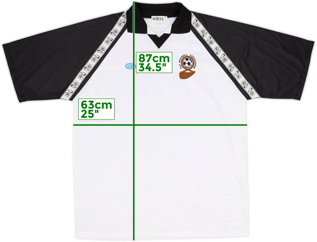 2000-01 Fiji Home Shirt - 9/10 - (XL)