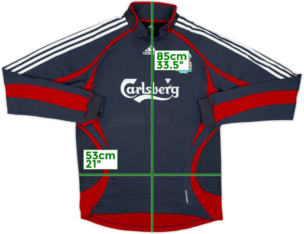 2006-07 Liverpool adidas Formotion Top de entrenamiento - 6/10 - (L)