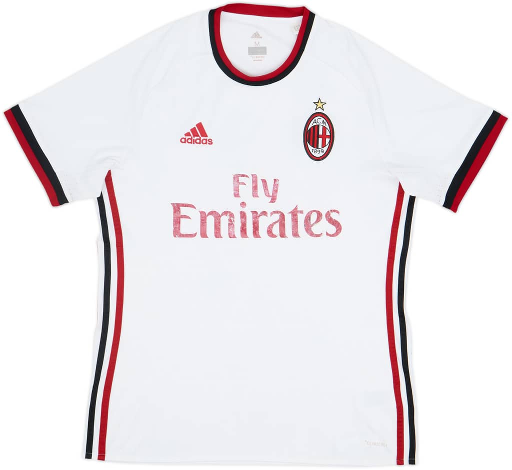 2017-18 AC Milan Away Shirt - 4/10 - (M)