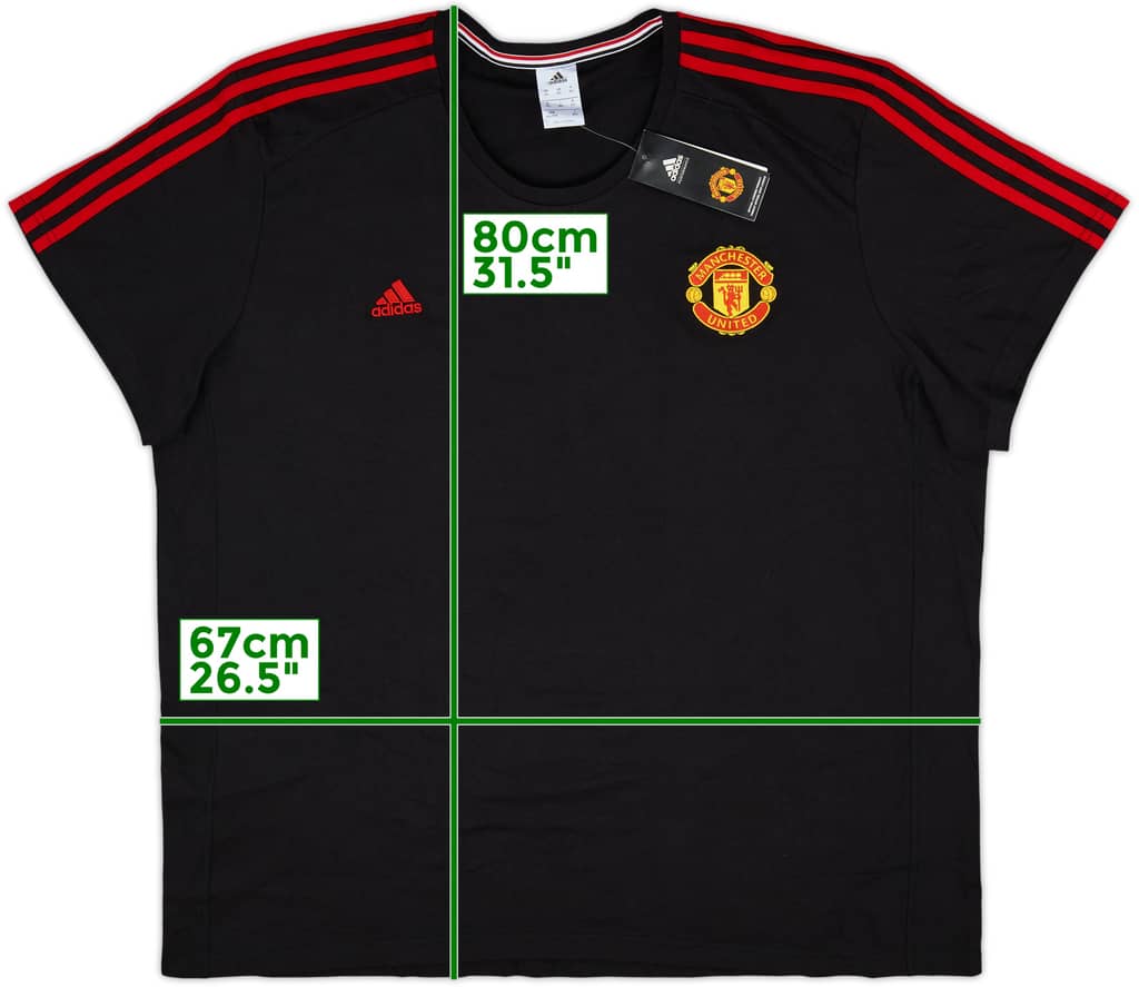 2015-16 Manchester United adidas Cotton Tee (3XL)