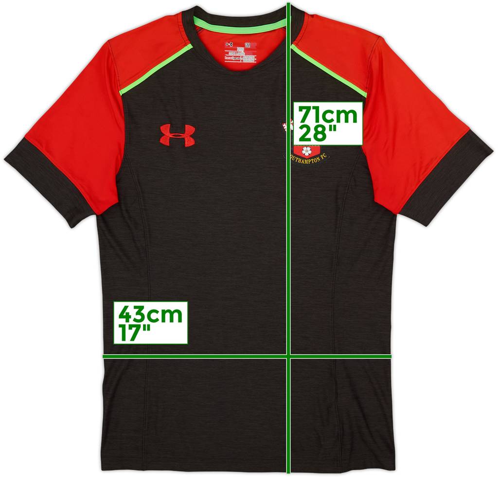 2016-17 Southampton Under Armour Training Shirt - 8/10 - (S)