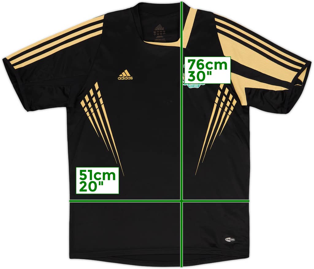 2008-09 Liverpool adidas Training Shirt - 8/10 - (M/L)