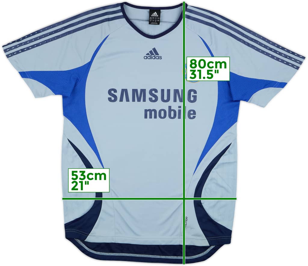 2006-07 Chelsea adidas Formotion Training Shirt - 5/10 - (L)