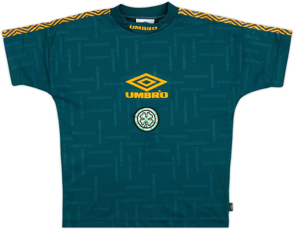 1994-95 Celtic Umbro Training Shirt - 9/10 - (M.Boys)