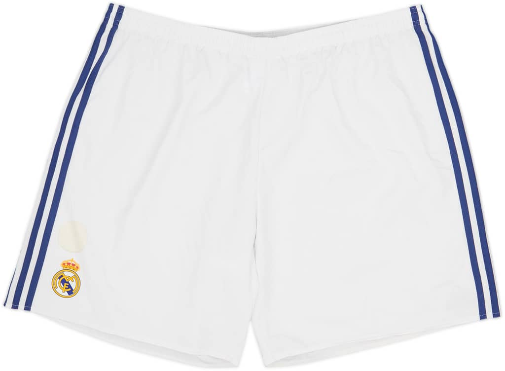 2016-17 Real Madrid adidas Home Shorts - 5/10 - (XXL)