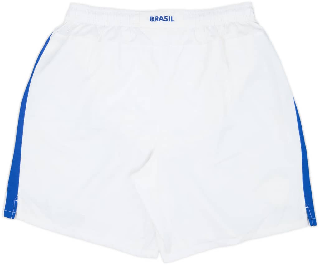 2013-14 Brazil Away Shorts - 7/10 - (XXL)