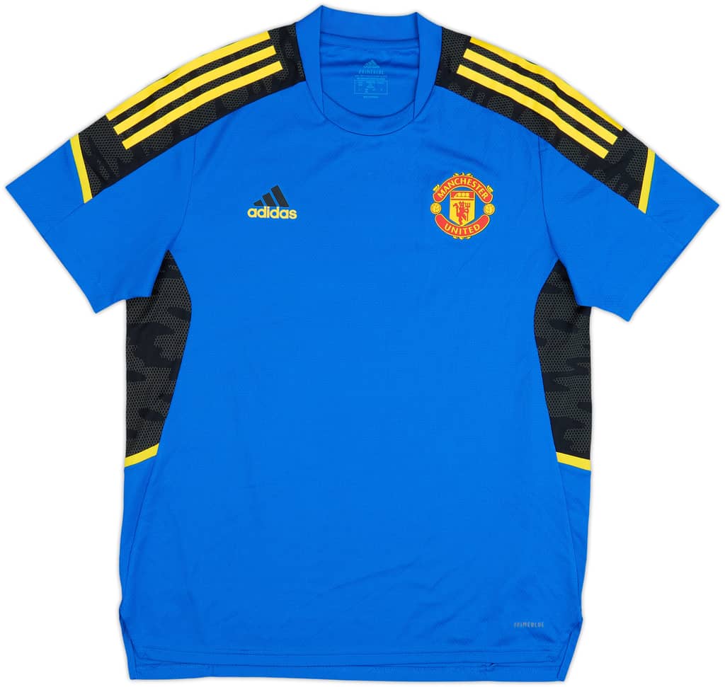 2021-22 Manchester United adidas Training Shirt - 9/10 - (M)