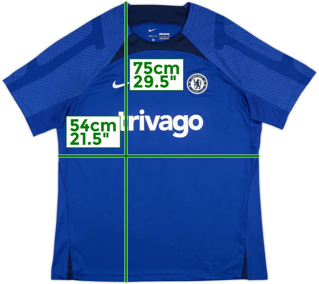 2022-23 Chelsea Nike Training Shirt - 9/10 - (XL)