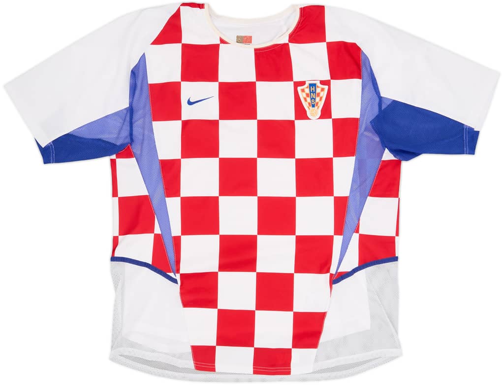 2002-04 Croatia Player Issue Home Shirt - 8/10 - (L)